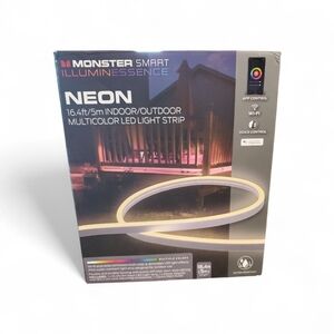 Monster Smart Illuminessence Neon LED Light Strip – 16.4 ft / 5m
